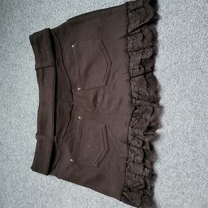 Love Tree Black Skirt
